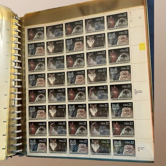 Vintage MNH Scott Cats MNH 22 Cent Sheet of Stamps Scott #2375 - Picture 1 of 2